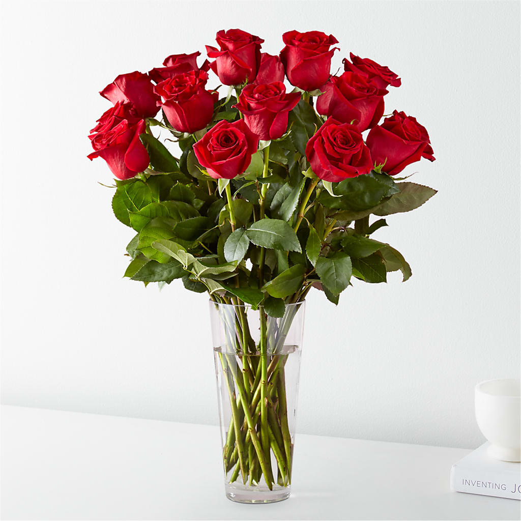 Long Stem Red Rose Bouquet – Hirzel Brothers Greenhouse, Toledo OH