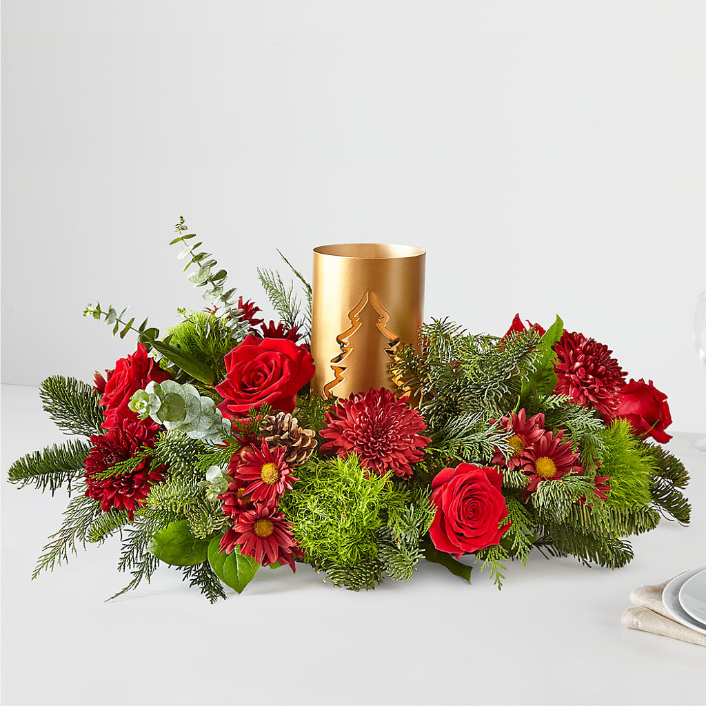 Toast the Season Centerpiece – Hirzel Brothers Greenhouse, Toledo OH