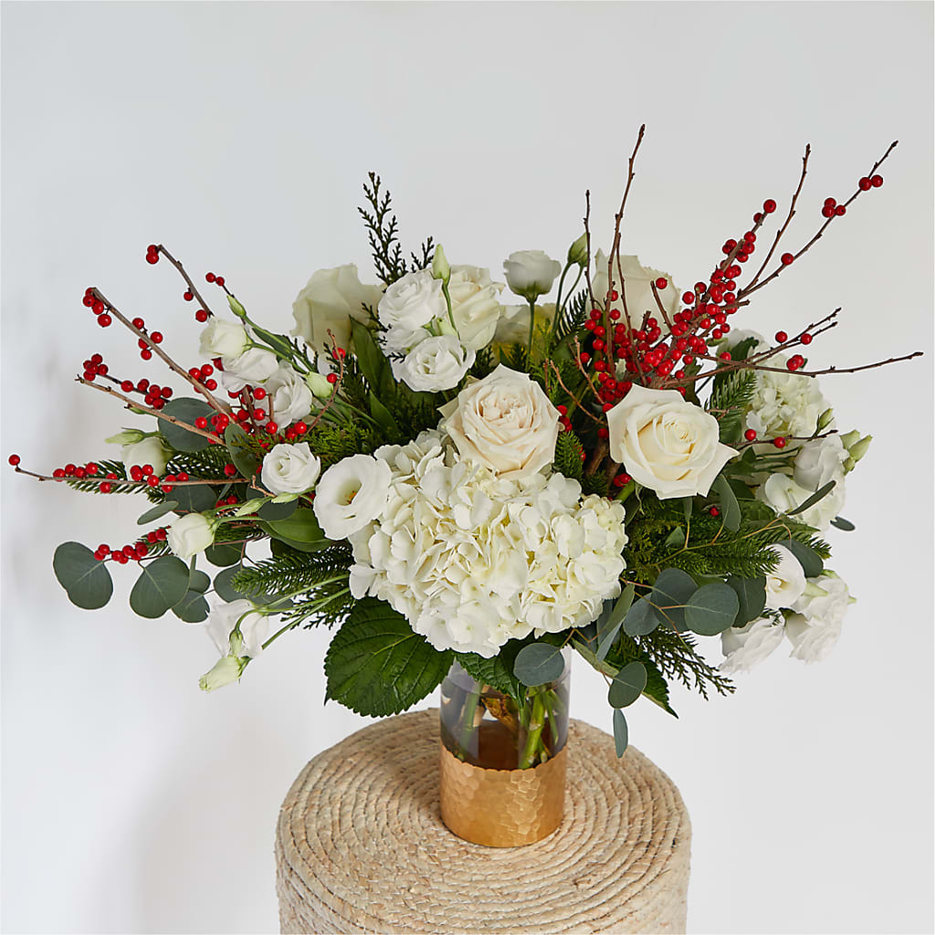 Frosted Windows Bouquet – Hirzel Brothers Greenhouse, Toledo OH