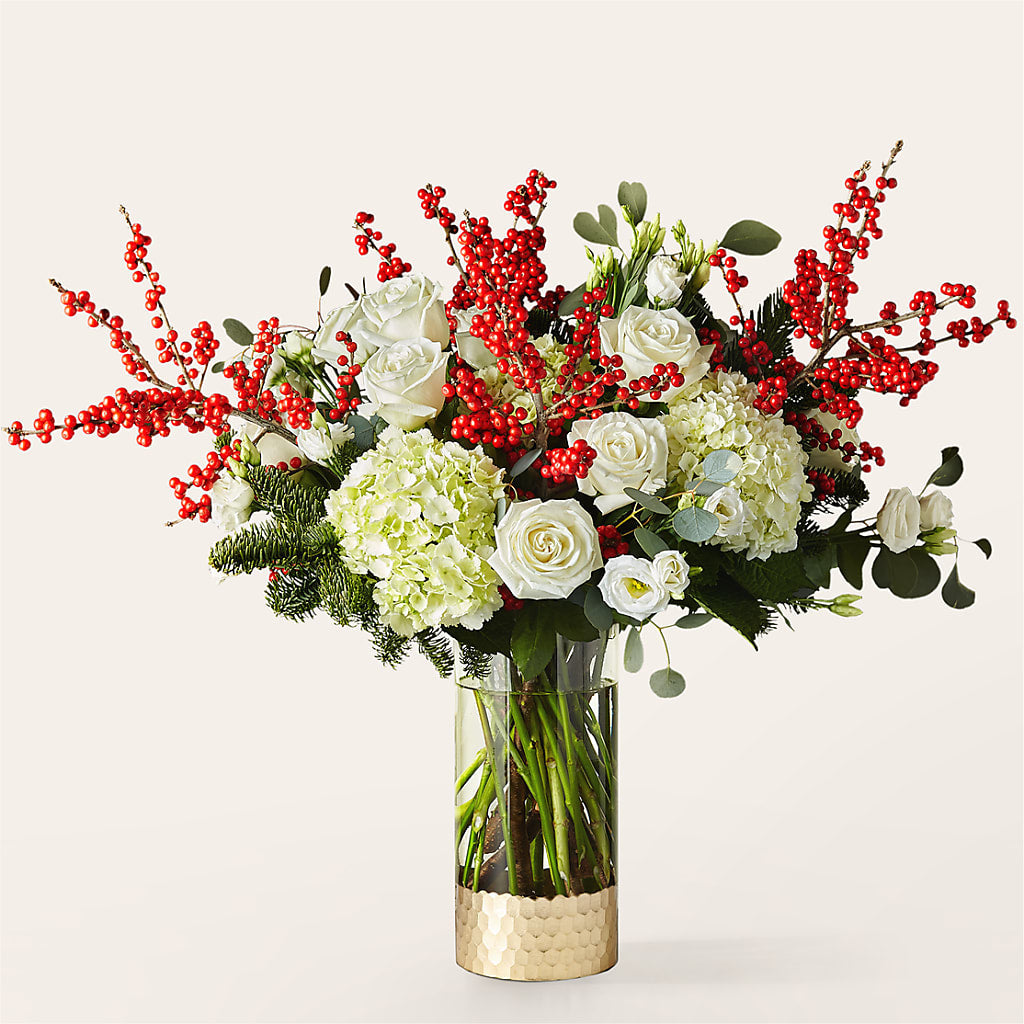 Frosted Windows Bouquet – Hirzel Brothers Greenhouse, Toledo OH