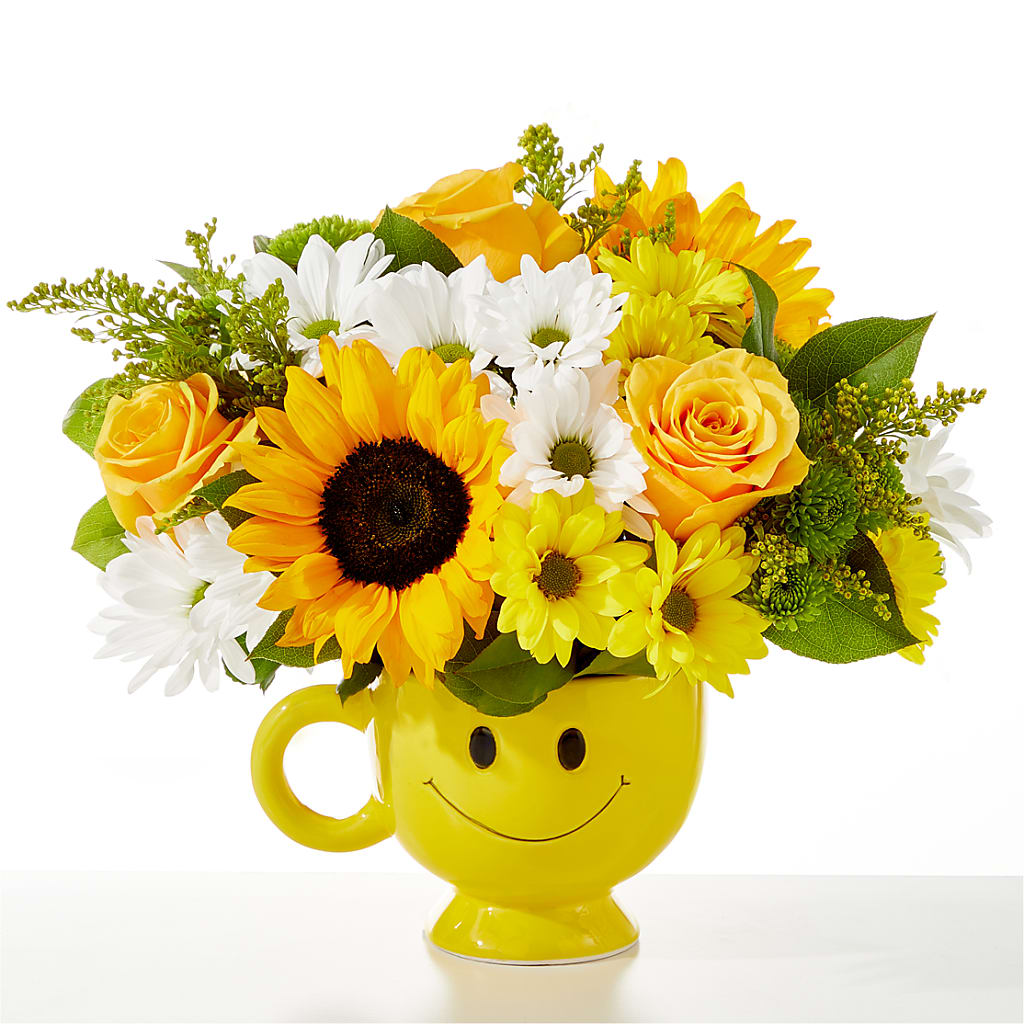 Be Happy Bouquet – Hirzel Brothers Greenhouse, Toledo OH
