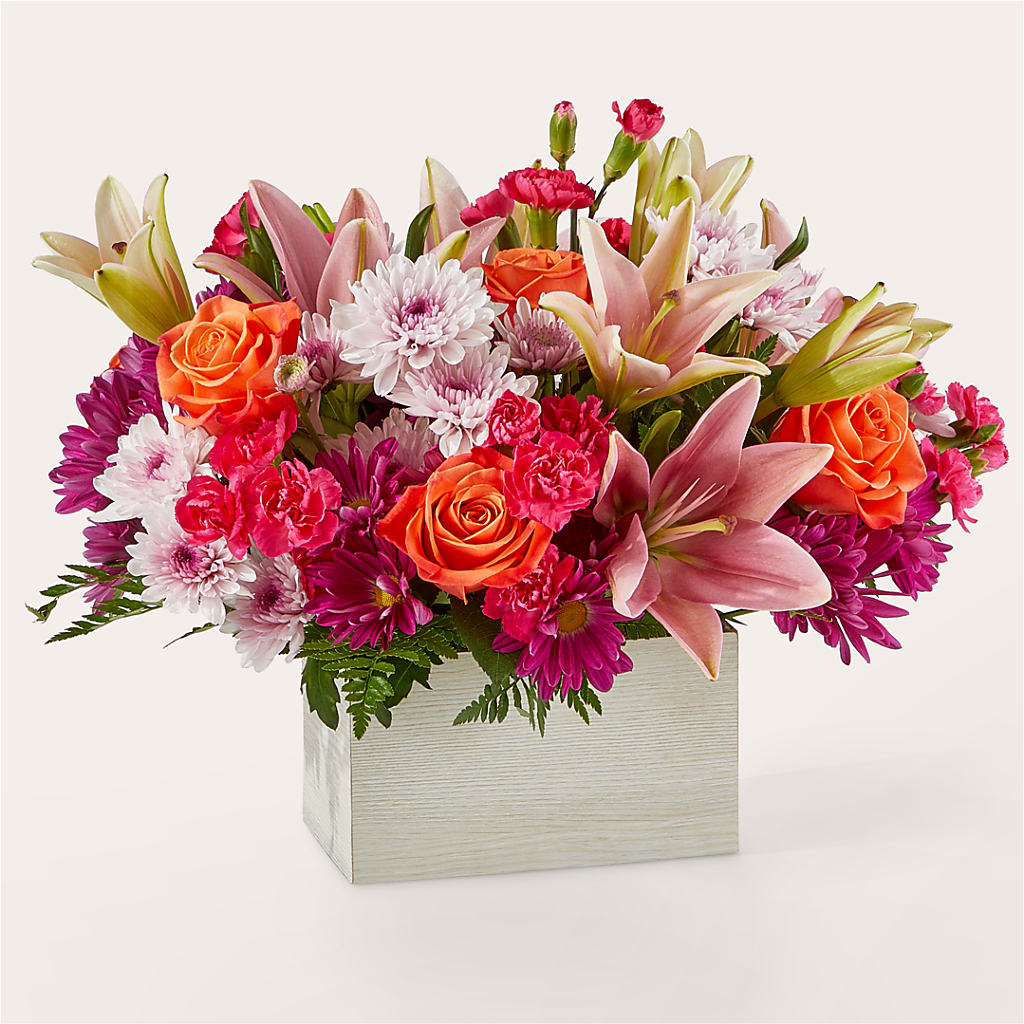 Light of My Life Box Bouquet – Hirzel Brothers Greenhouse, Toledo OH