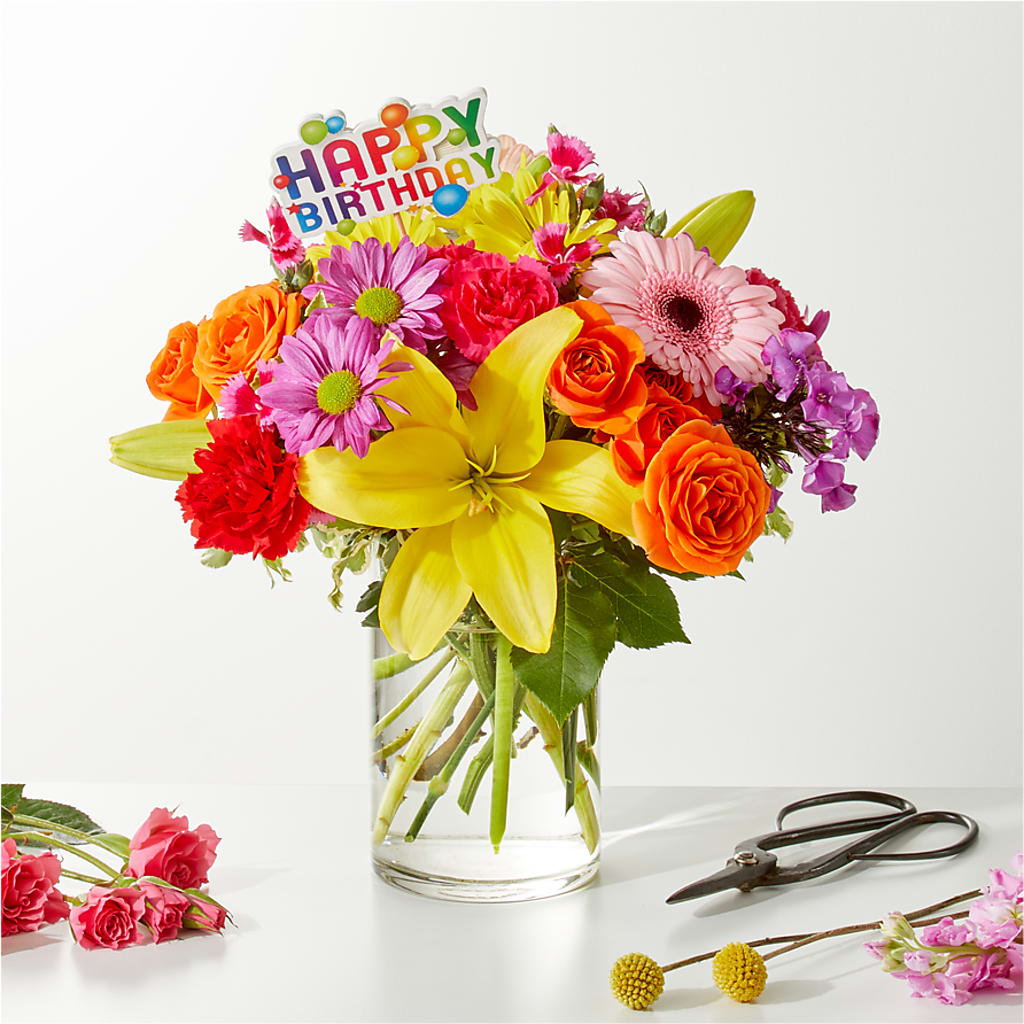 Cue the Confetti - A Florist Original – Hirzel Brothers Greenhouse, Toledo OH