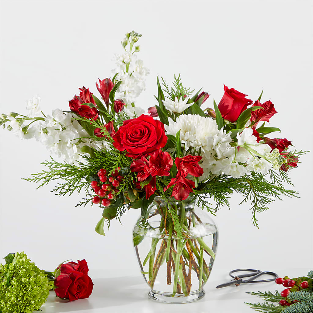 Merry Moment Bouquet – A Florist Original – Hirzel Brothers Greenhouse, Toledo OH