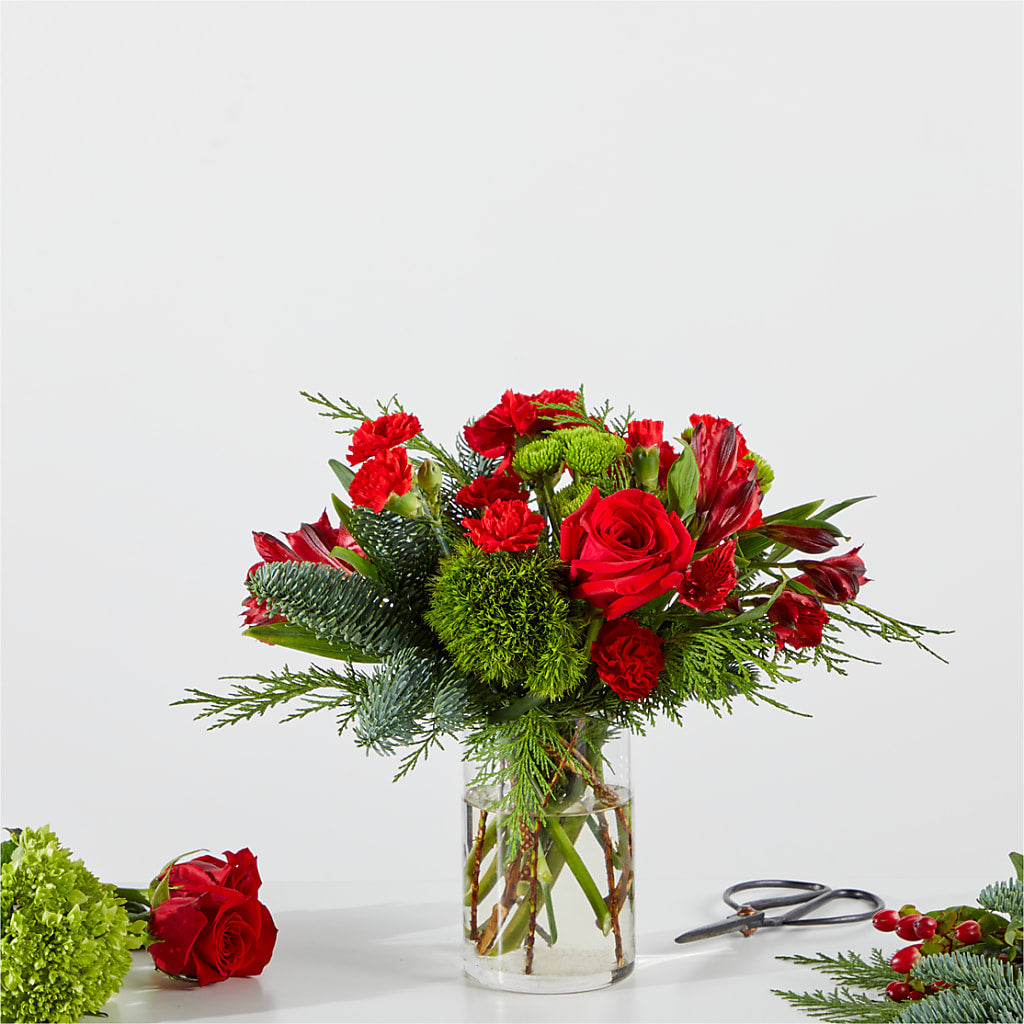 Merry Moment Bouquet – A Florist Original – Hirzel Brothers Greenhouse, Toledo OH