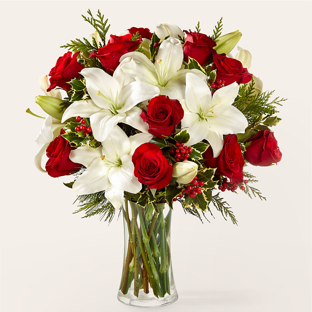 Sparkling Snowflakes Bouquet – Hirzel Brothers Greenhouse, Toledo OH