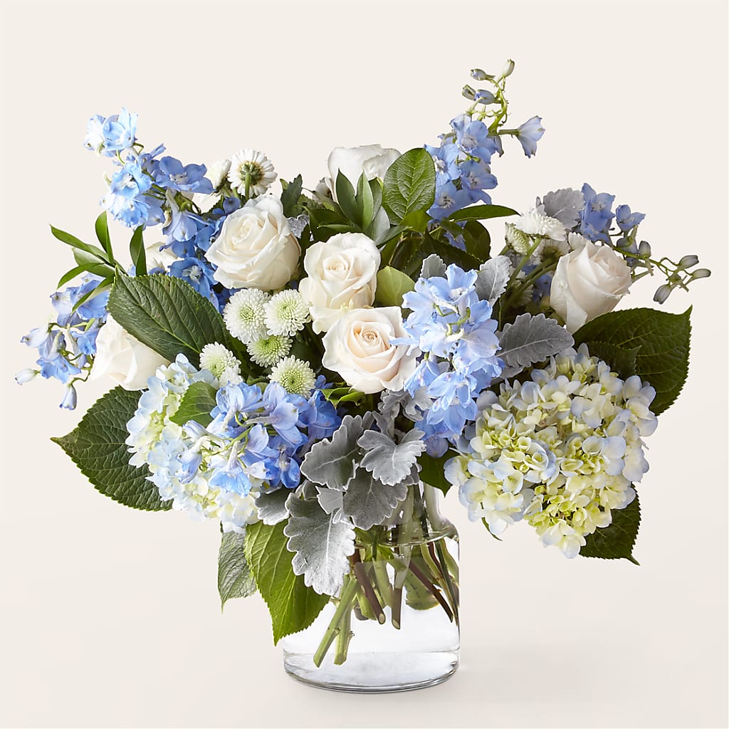 Clear Skies Bouquet – Hirzel Brothers Greenhouse, Toledo OH