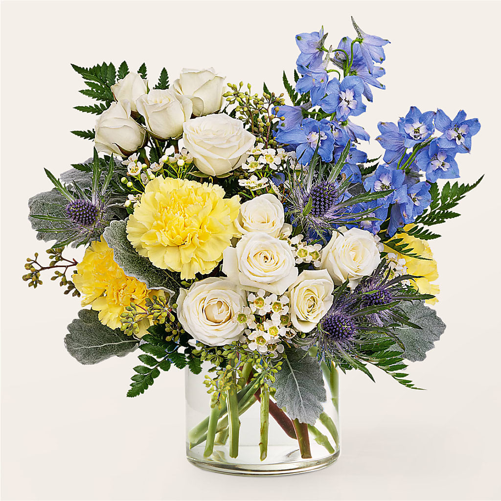 Lemon Sorbet Bouquet – Hirzel Brothers Greenhouse, Toledo OH