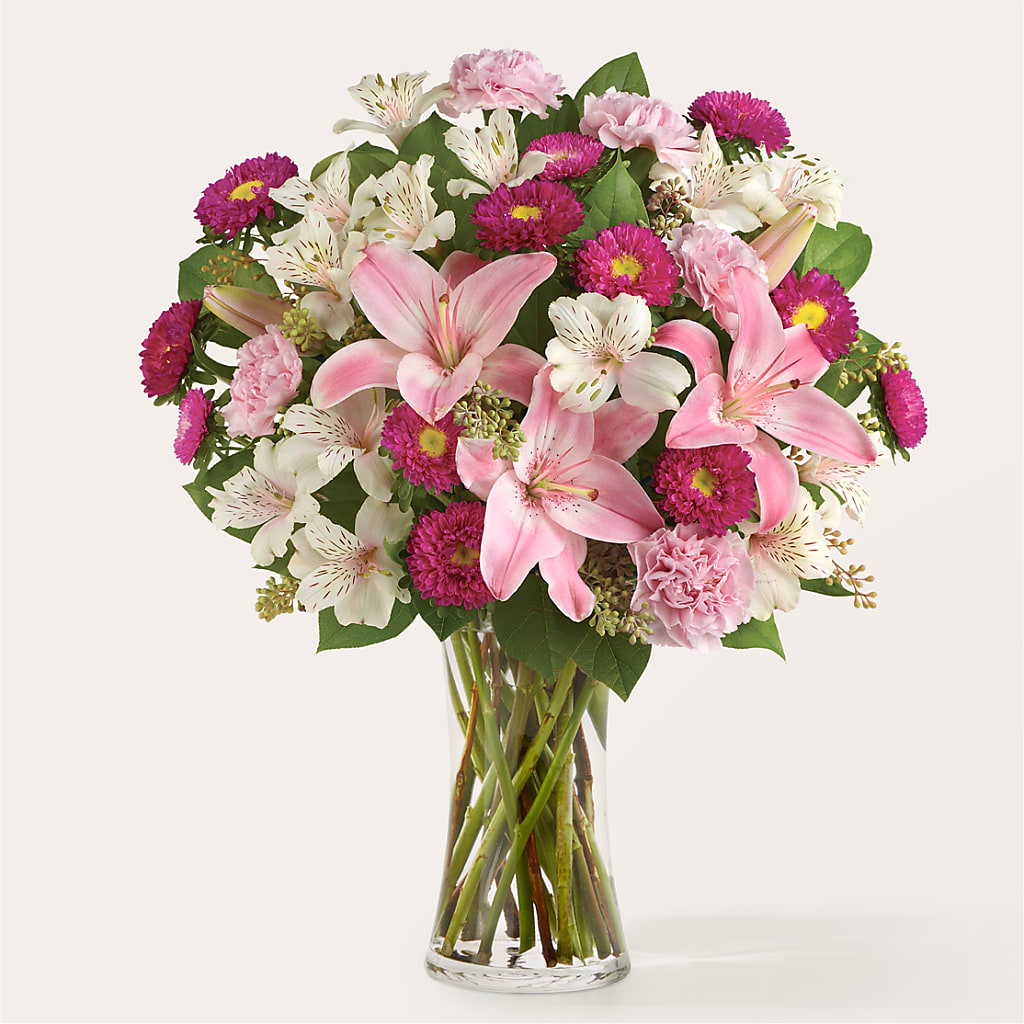 Feeling Fuchsia Bouquet – Hirzel Brothers Greenhouse, Toledo OH