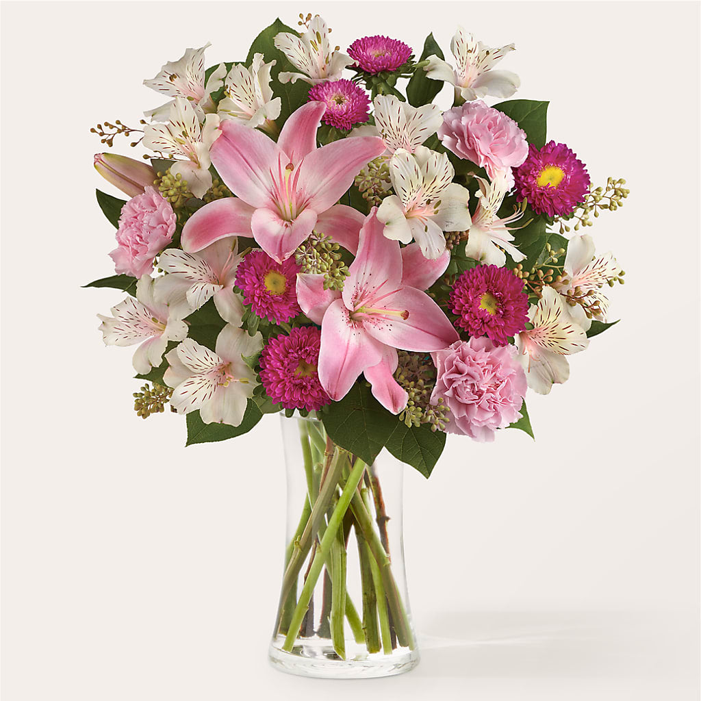 Feeling Fuchsia Bouquet – Hirzel Brothers Greenhouse, Toledo OH