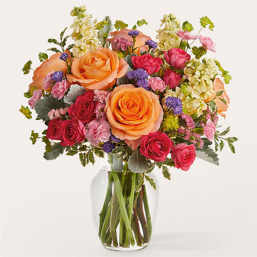 Tangerine Tango Bouquet – Hirzel Brothers Greenhouse, Toledo OH