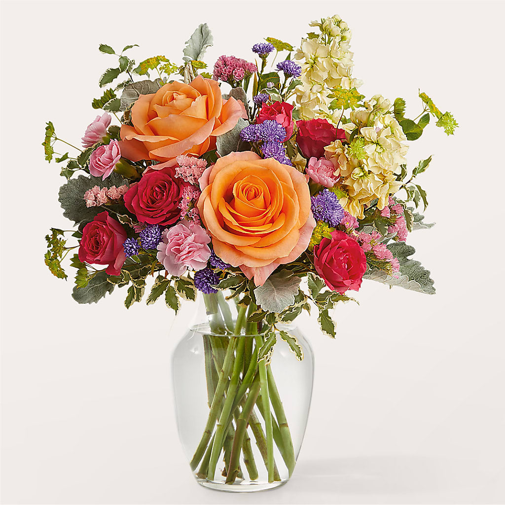 Tangerine Tango Bouquet – Hirzel Brothers Greenhouse, Toledo OH