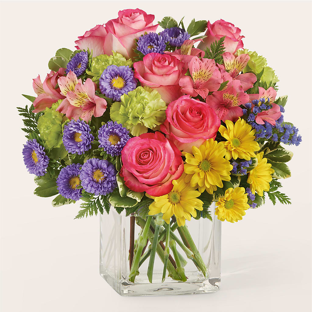 Candy Jar Bouquet – Hirzel Brothers Greenhouse, Toledo OH