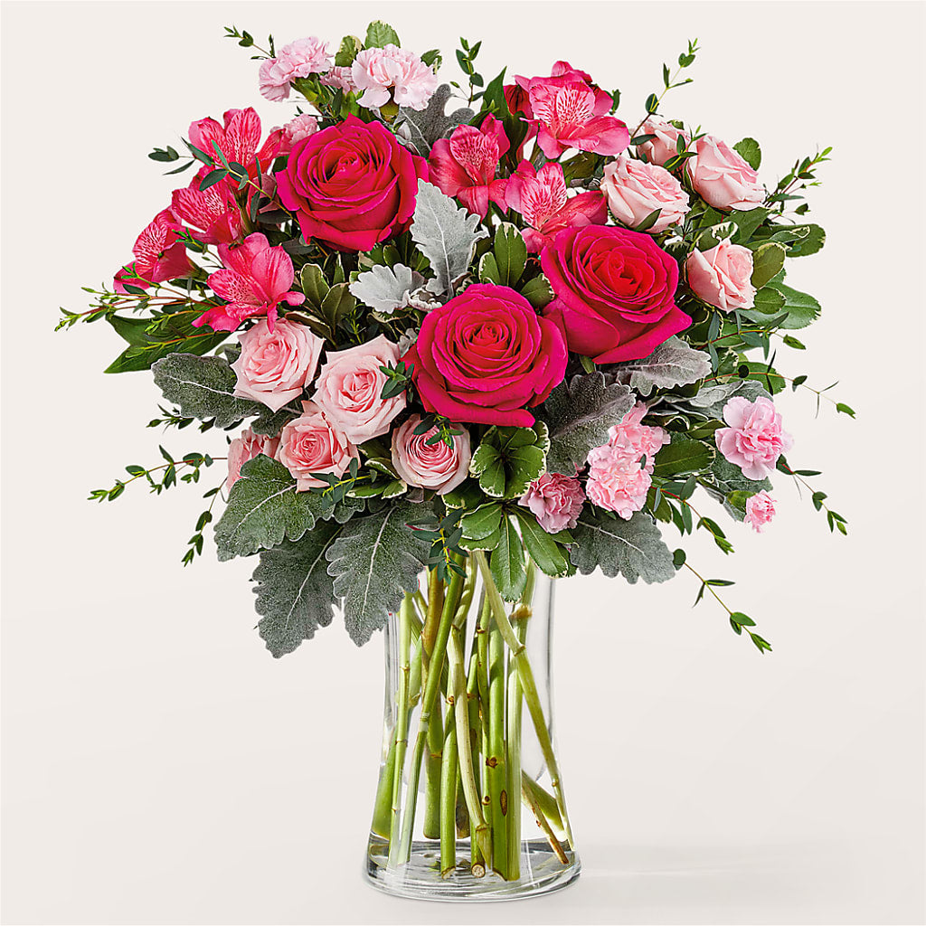 Tickled Pink Bouquet – Hirzel Brothers Greenhouse, Toledo OH
