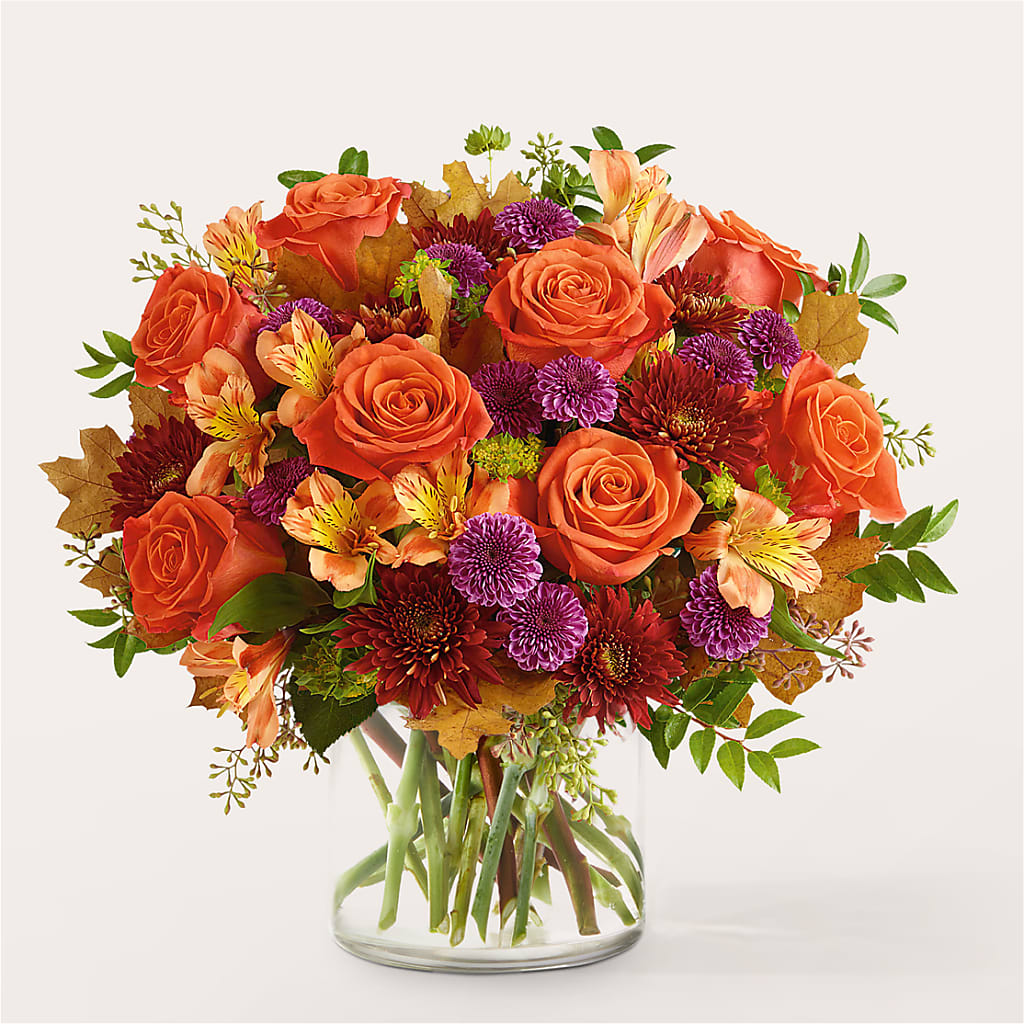 Orange You Glad Bouquet – Hirzel Brothers Greenhouse, Toledo OH