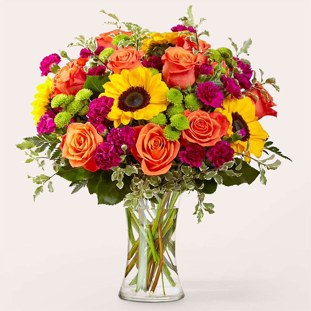 Warmth & Light Bouquet – Hirzel Brothers Greenhouse, Toledo OH