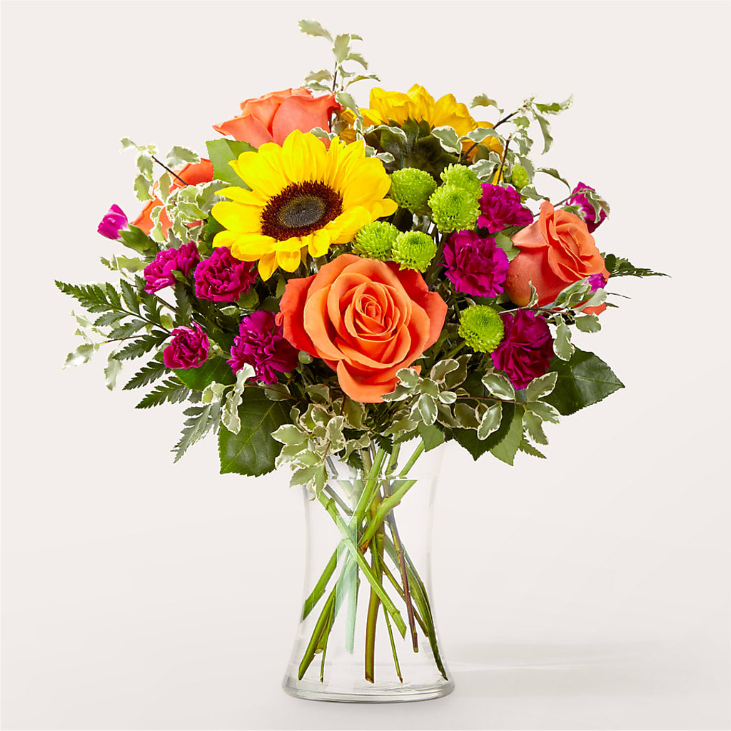 Warmth & Light Bouquet – Hirzel Brothers Greenhouse, Toledo OH