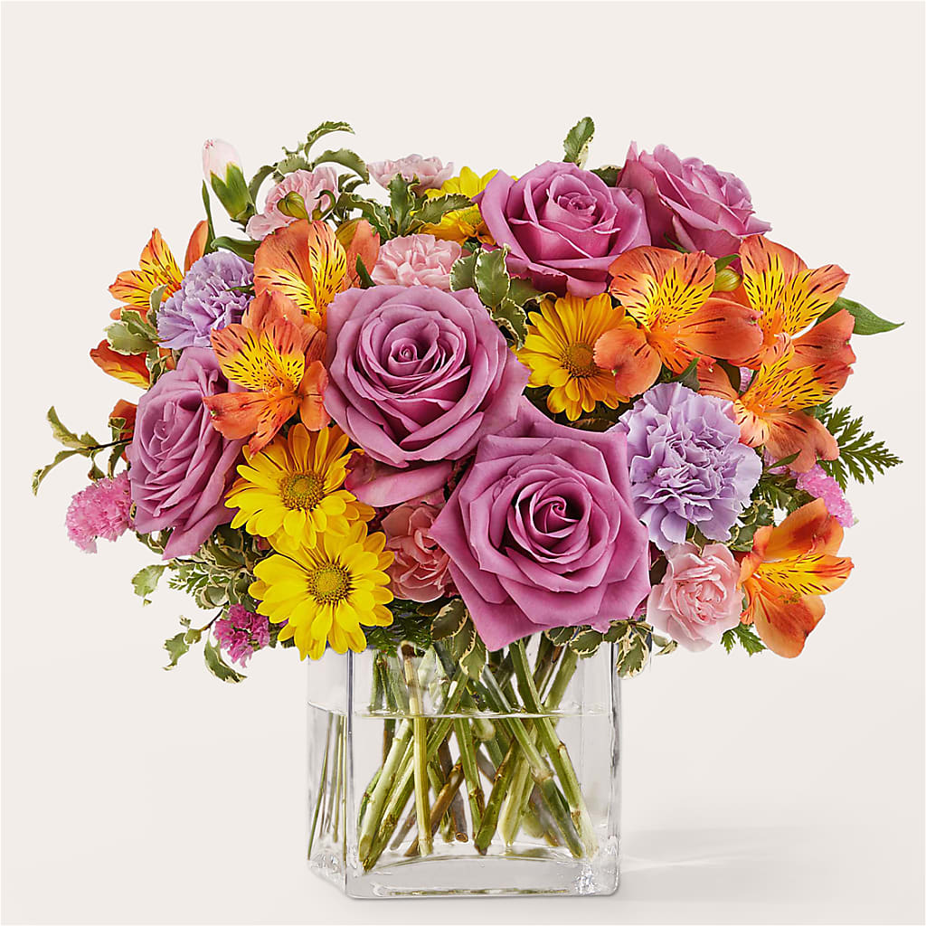 Shades of Happiness Bouquet – Hirzel Brothers Greenhouse, Toledo OH