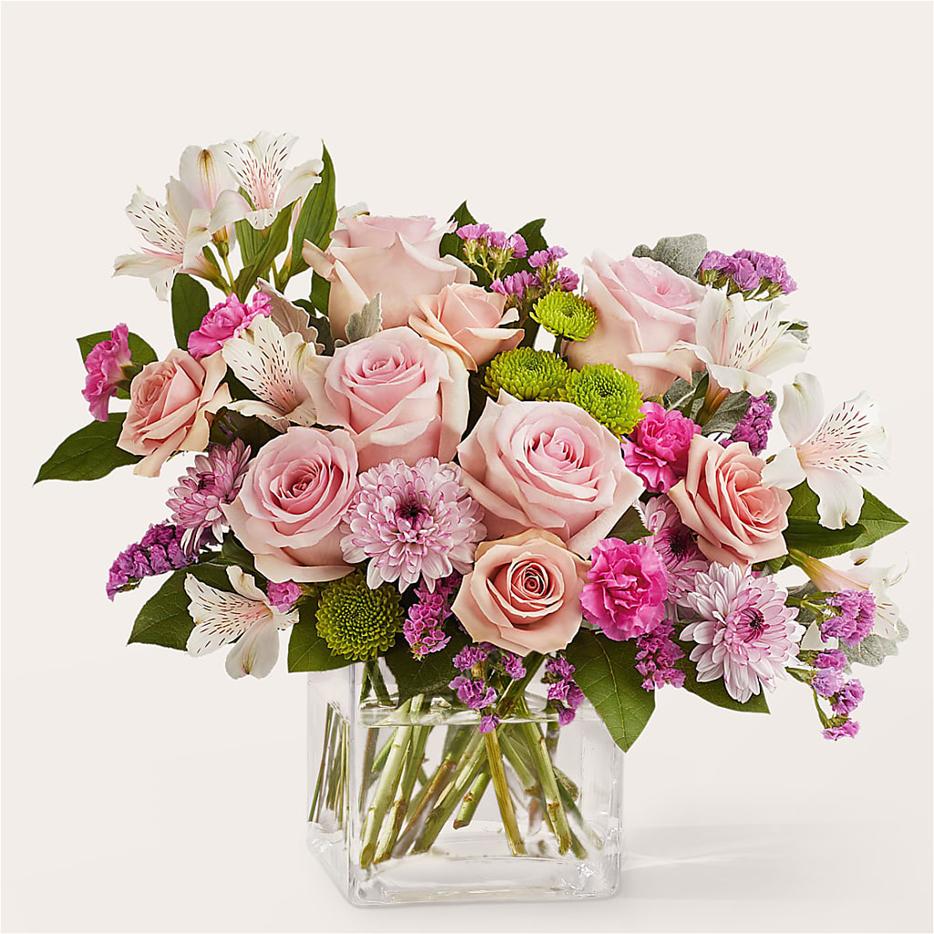 Pink Suede Bouquet – Hirzel Brothers Greenhouse, Toledo OH