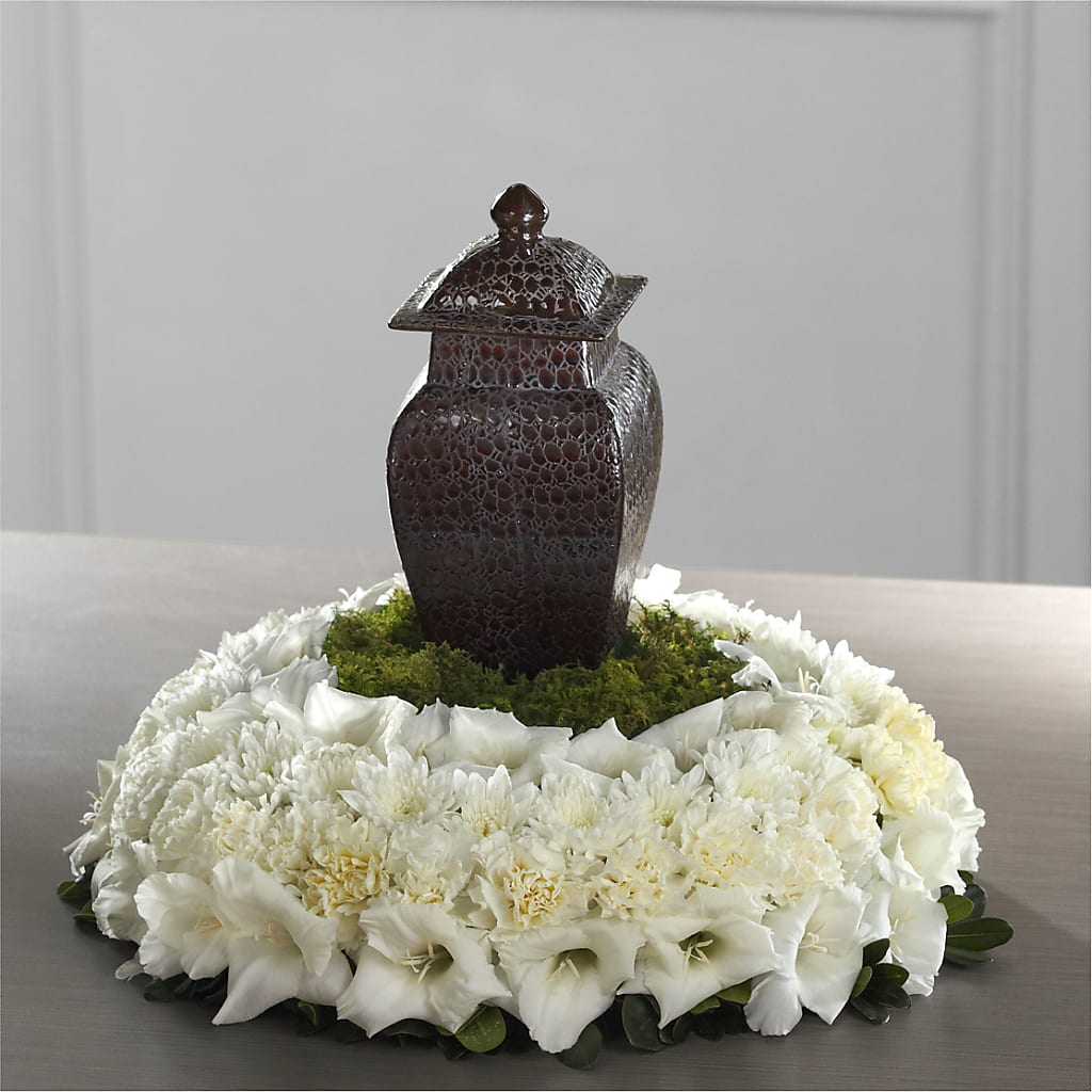 Encircling Grace Arrangement – Hirzel Brothers Greenhouse, Toledo OH
