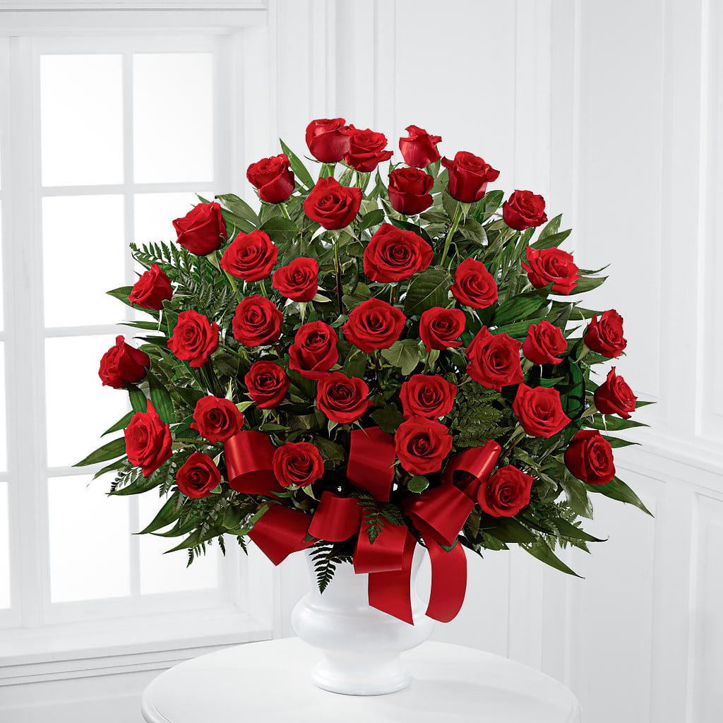 Blessed with Love Arrangement – Hirzel Brothers Greenhouse, Toledo OH