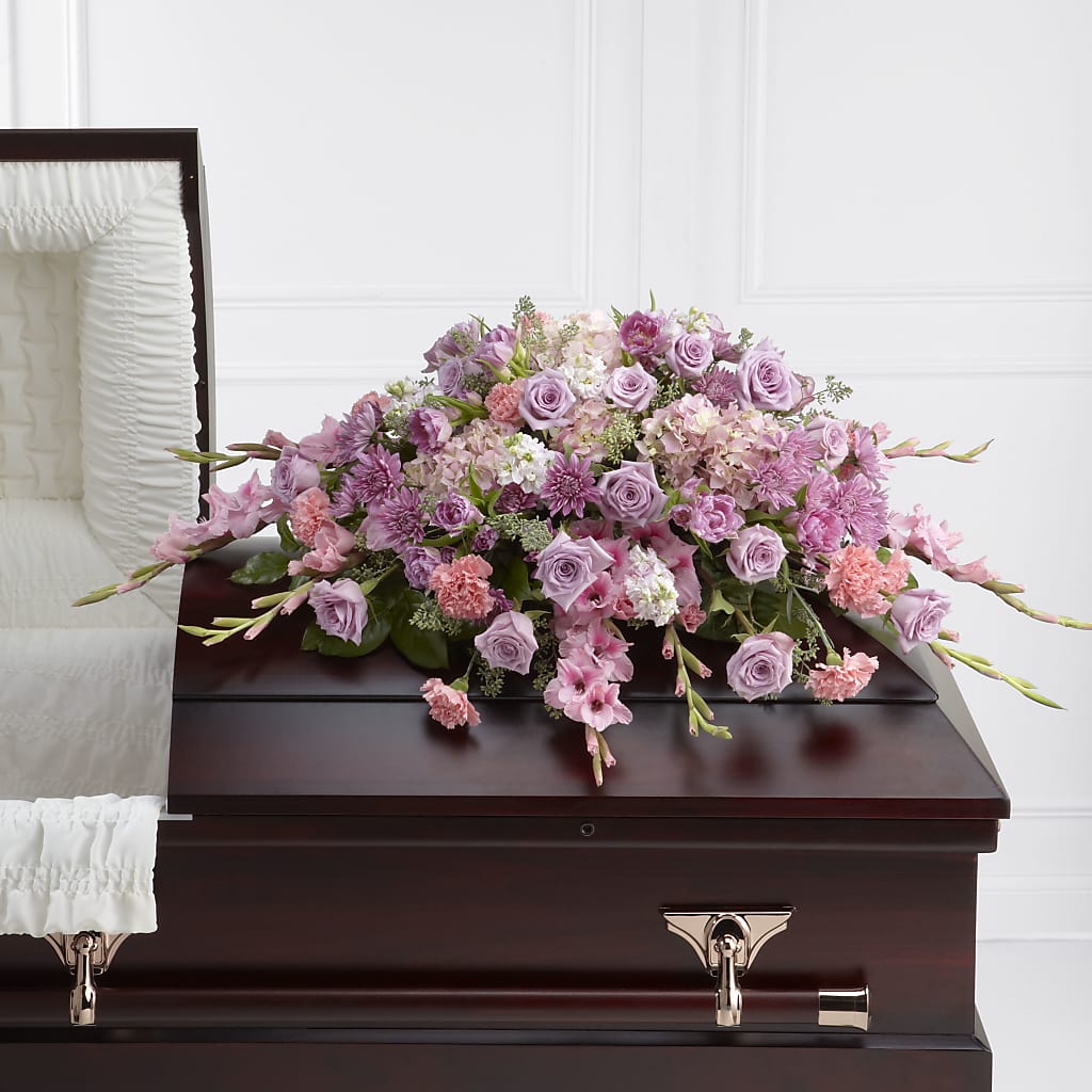 Immorata Casket Spray – Hirzel Brothers Greenhouse, Toledo OH