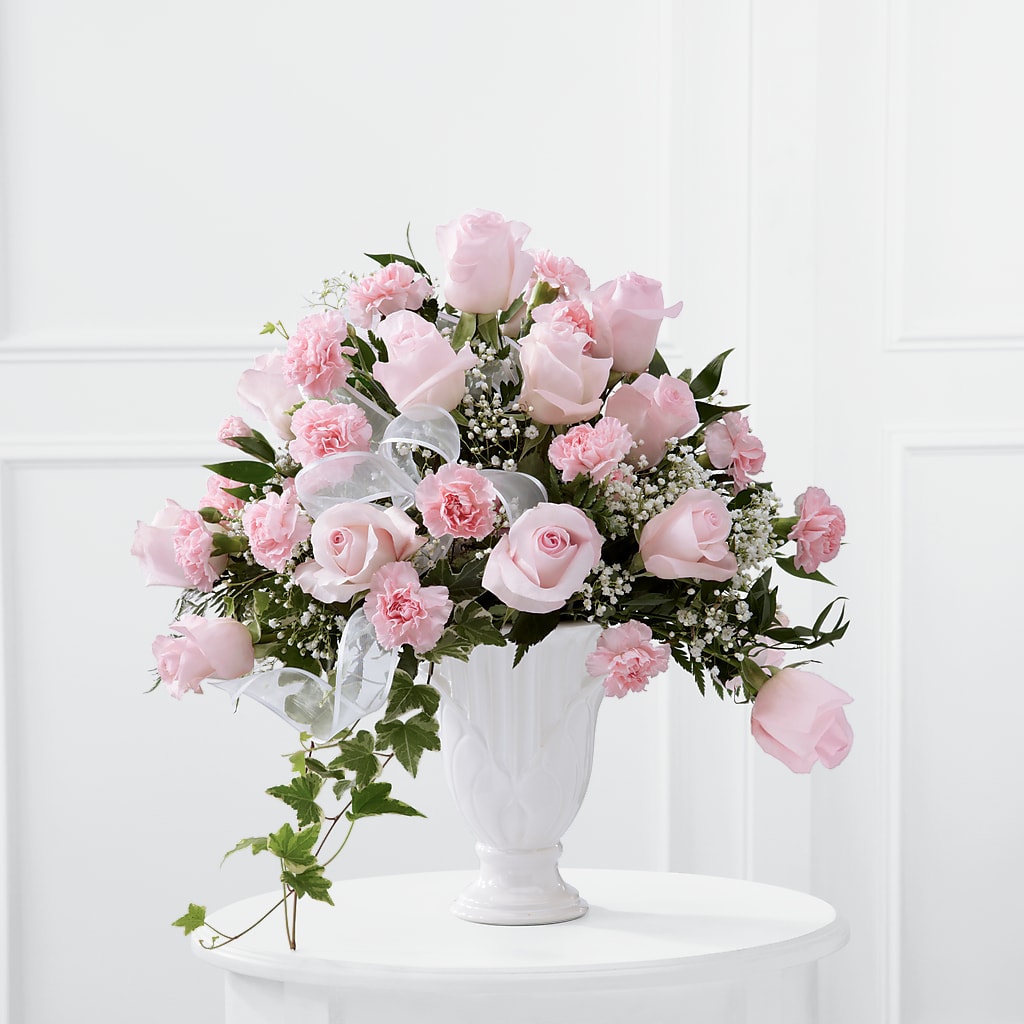 Deepest Sympathy Arrangement – Hirzel Brothers Greenhouse, Toledo OH