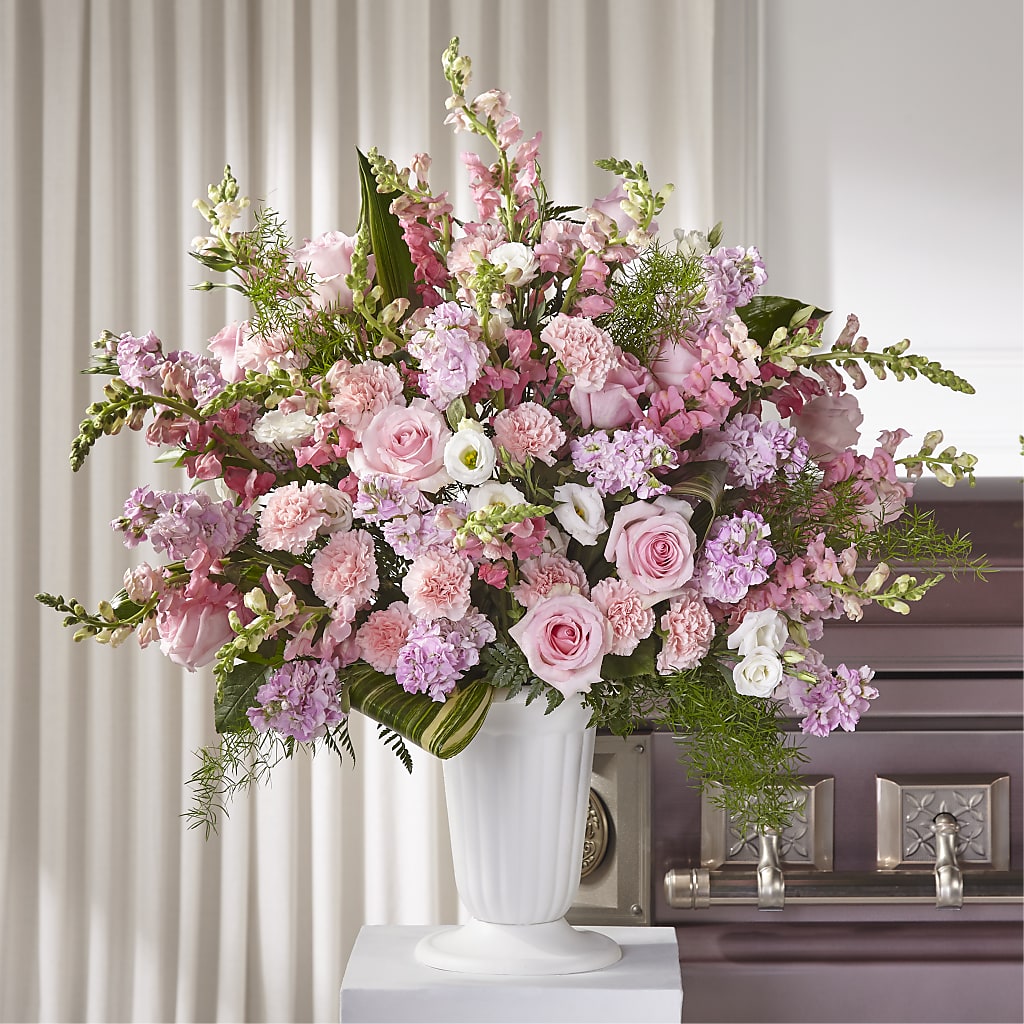 Divine Comfort Arrangement – Hirzel Brothers Greenhouse, Toledo OH