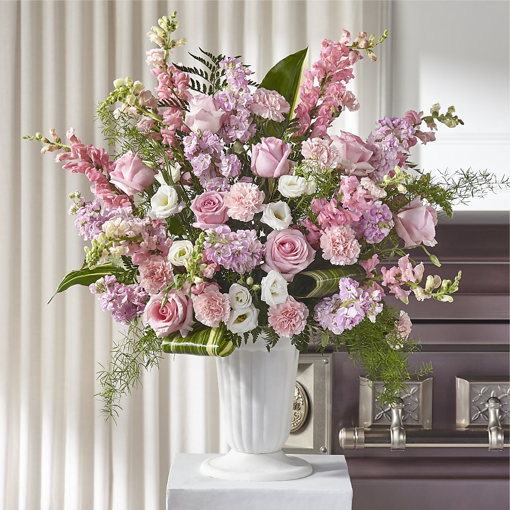 Divine Comfort Arrangement – Hirzel Brothers Greenhouse, Toledo OH