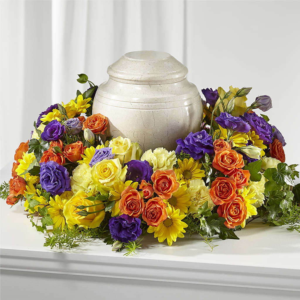 Blossoms of Remembrance Cremation Adornment – Hirzel Brothers Greenhouse, Toledo OH