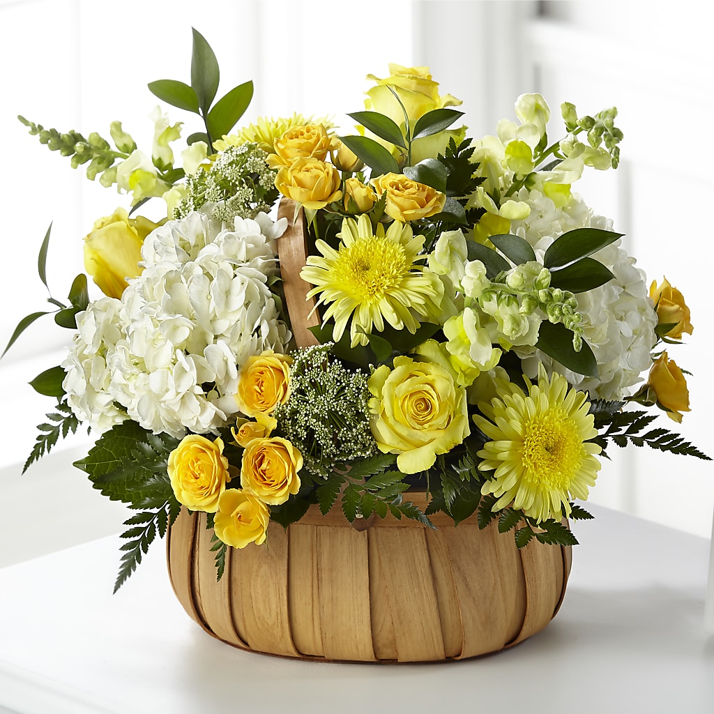 Rustic Remembrance Basket – Hirzel Brothers Greenhouse, Toledo OH
