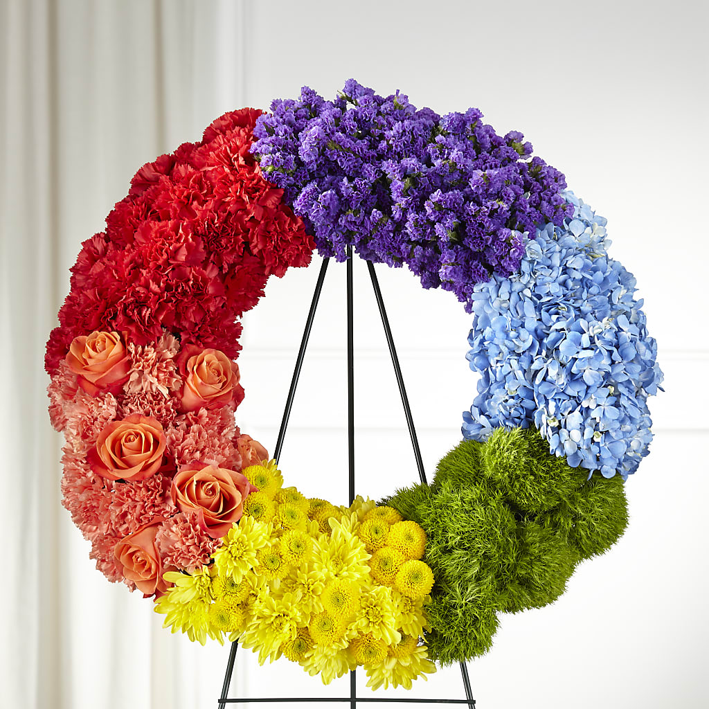 Circle of Love Wreath – Hirzel Brothers Greenhouse, Toledo OH