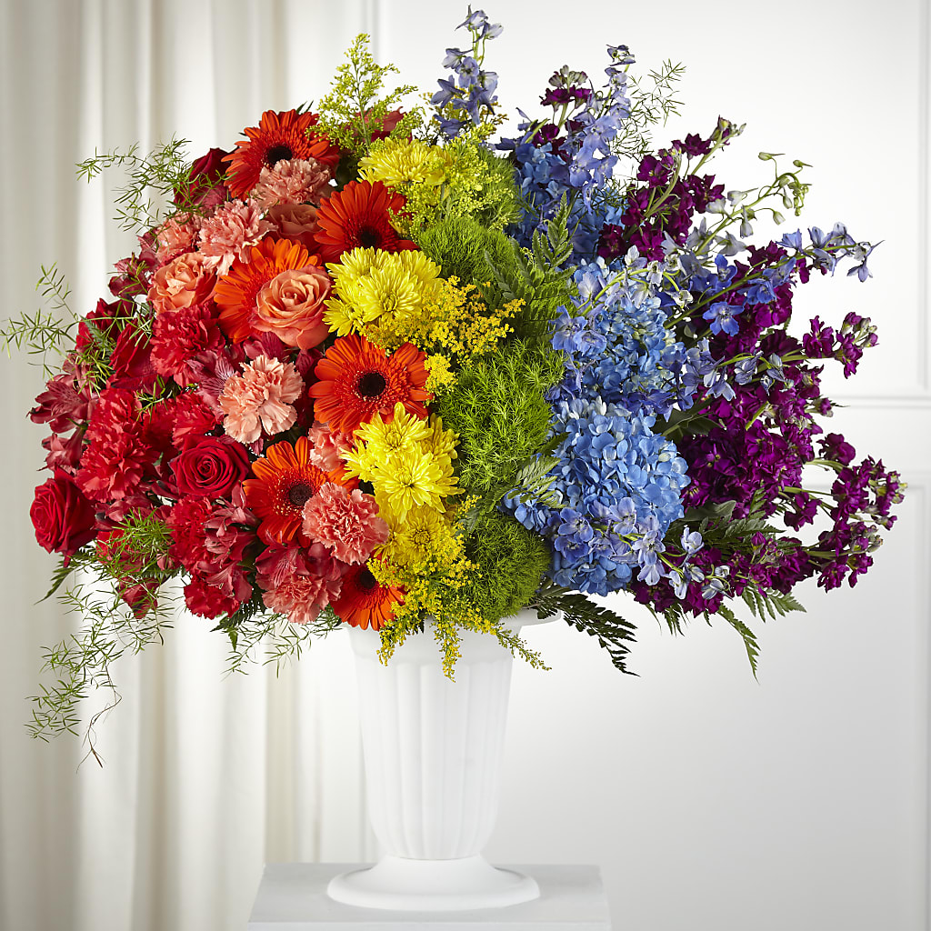 Pride & Unity Arrangement – Hirzel Brothers Greenhouse, Toledo OH