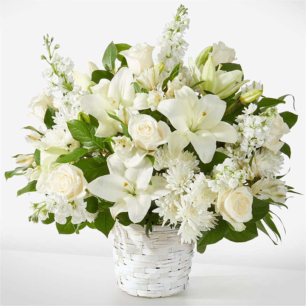 Peaceful Reflections Arrangement – Hirzel Brothers Greenhouse, Toledo OH