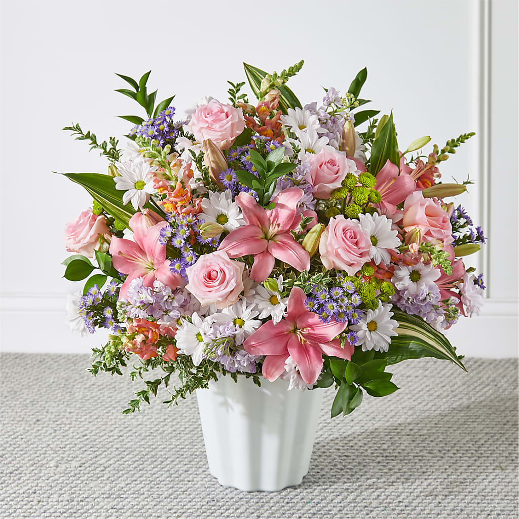 Abundant Compassion Floor Basket – Hirzel Brothers Greenhouse, Toledo OH
