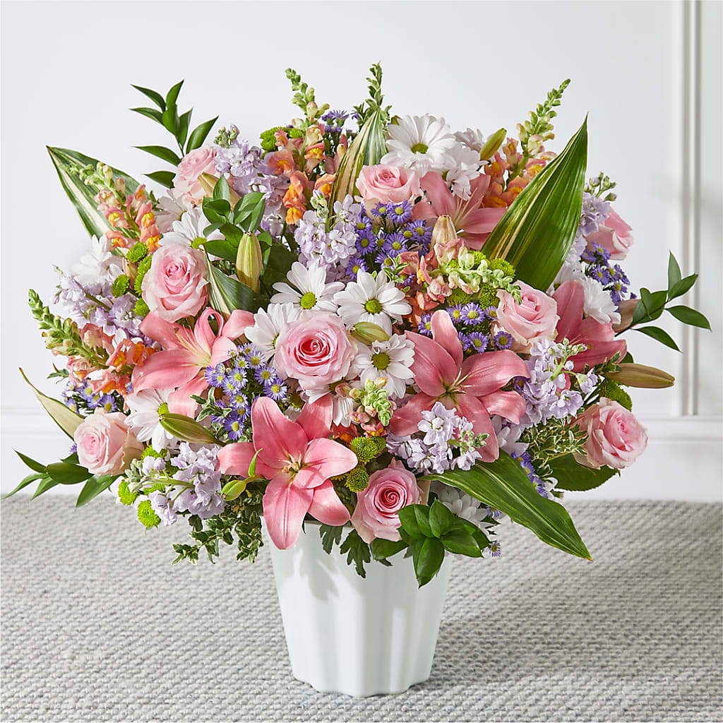 Abundant Compassion Floor Basket – Hirzel Brothers Greenhouse, Toledo OH