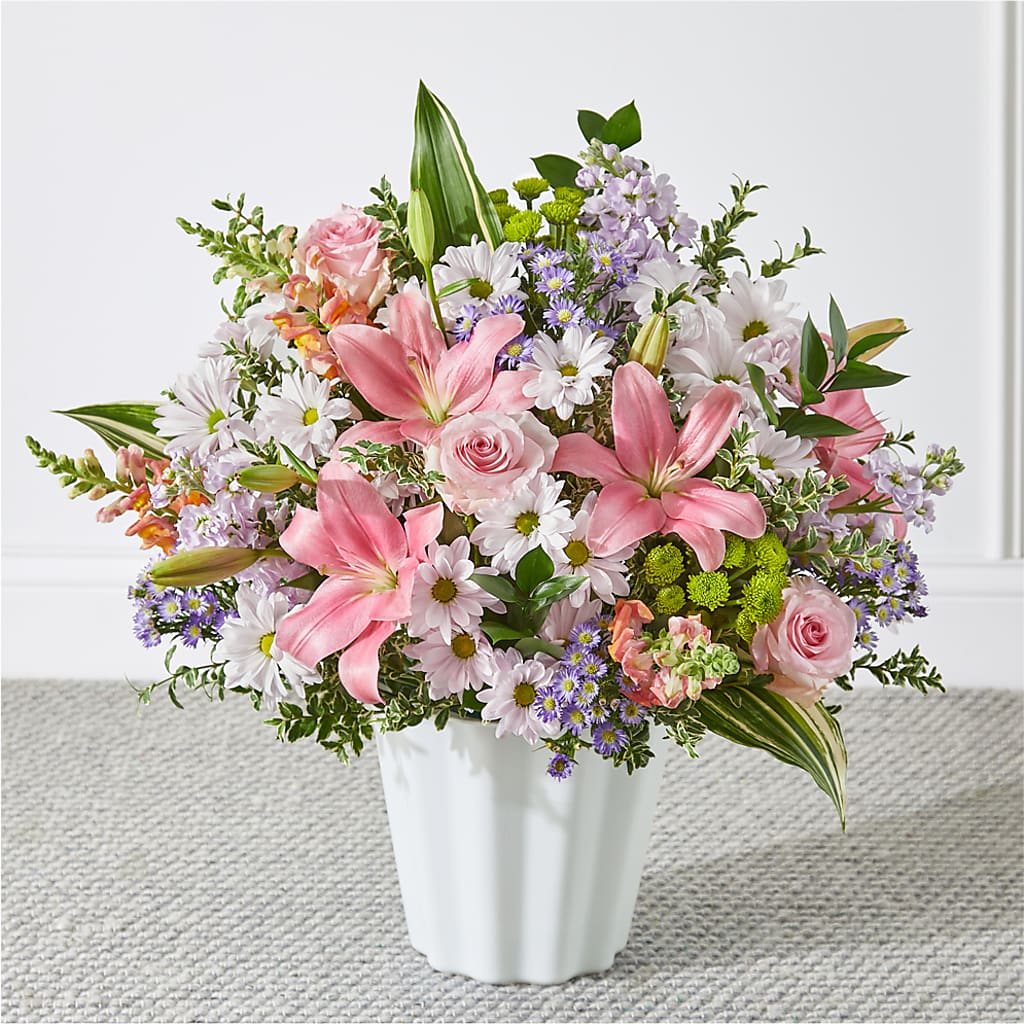 Abundant Compassion Floor Basket – Hirzel Brothers Greenhouse, Toledo OH