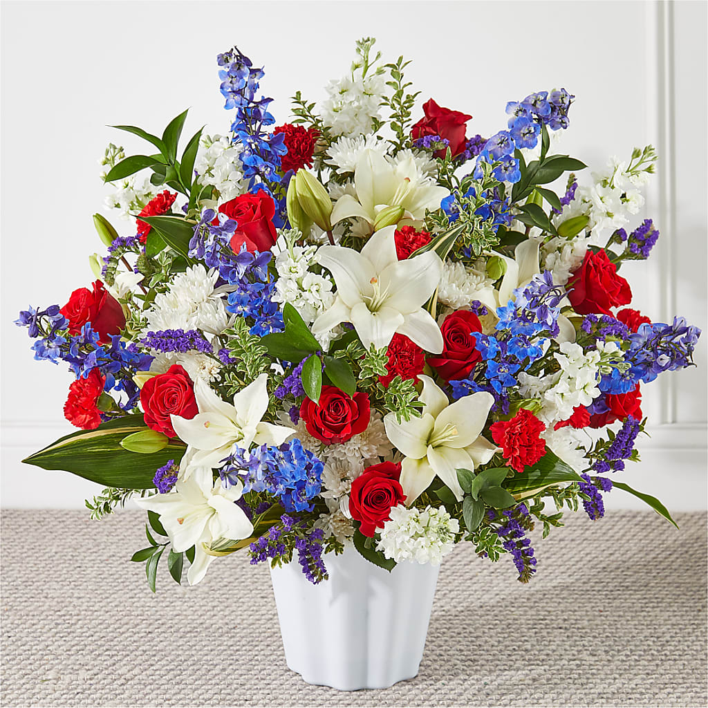 Consoled Floor Basket – Hirzel Brothers Greenhouse, Toledo OH