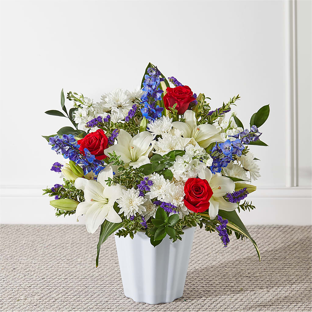 Consoled Floor Basket – Hirzel Brothers Greenhouse, Toledo OH