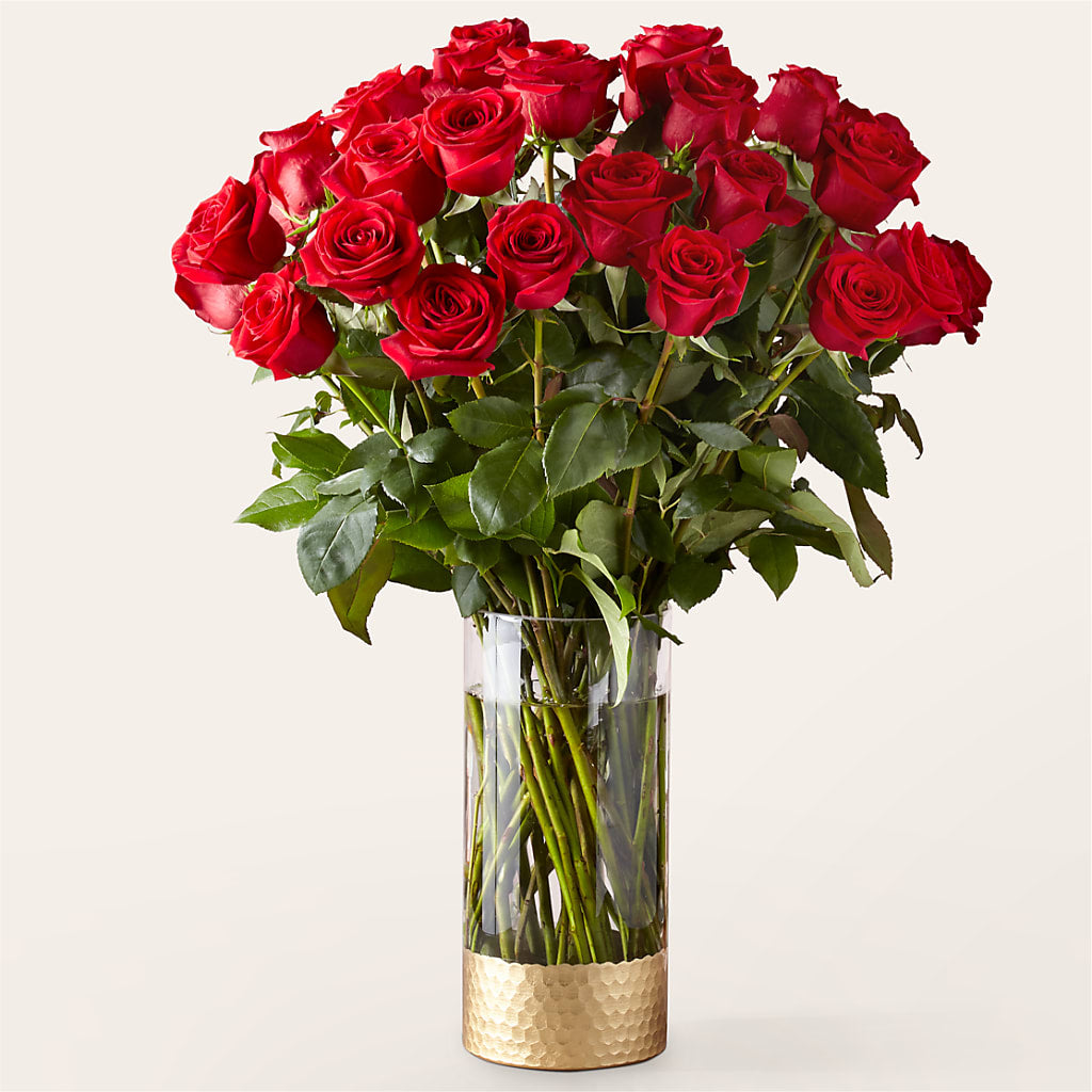 Classic Love Red Rose Bouquet – Hirzel Brothers Greenhouse, Toledo OH
