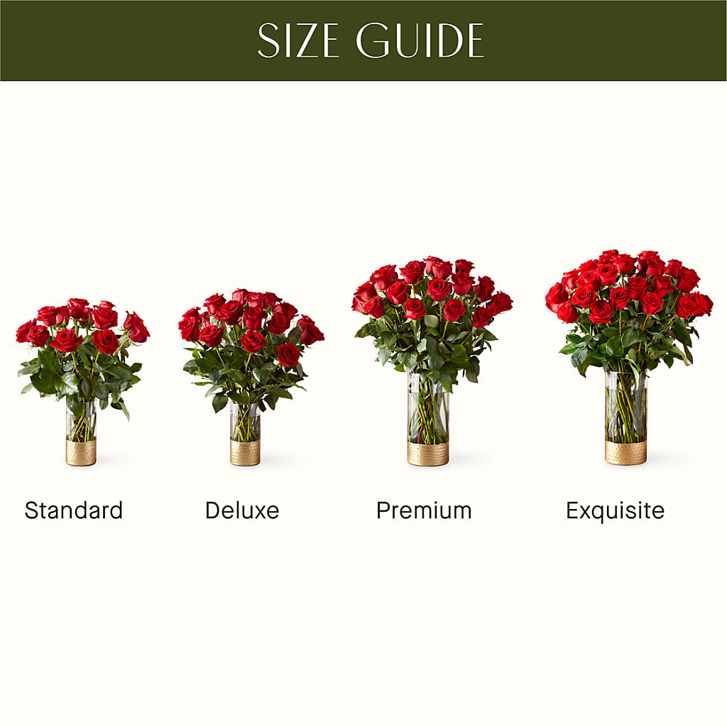 Classic Love Red Rose Bouquet – Hirzel Brothers Greenhouse, Toledo OH