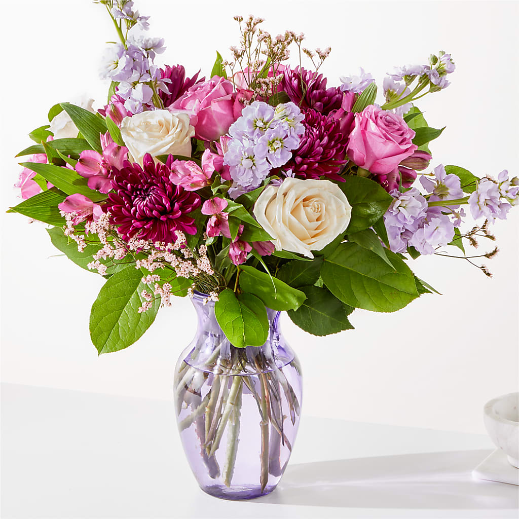 Amethyst Dreams Bouquet – Hirzel Brothers Greenhouse, Toledo OH