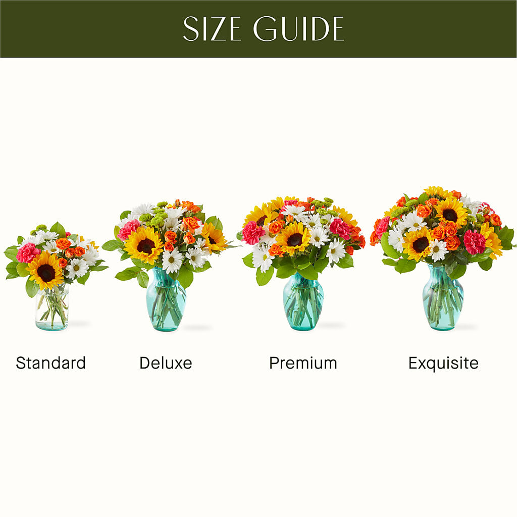 Sun-drenched Blooms Bouquet – Hirzel Brothers Greenhouse, Toledo OH