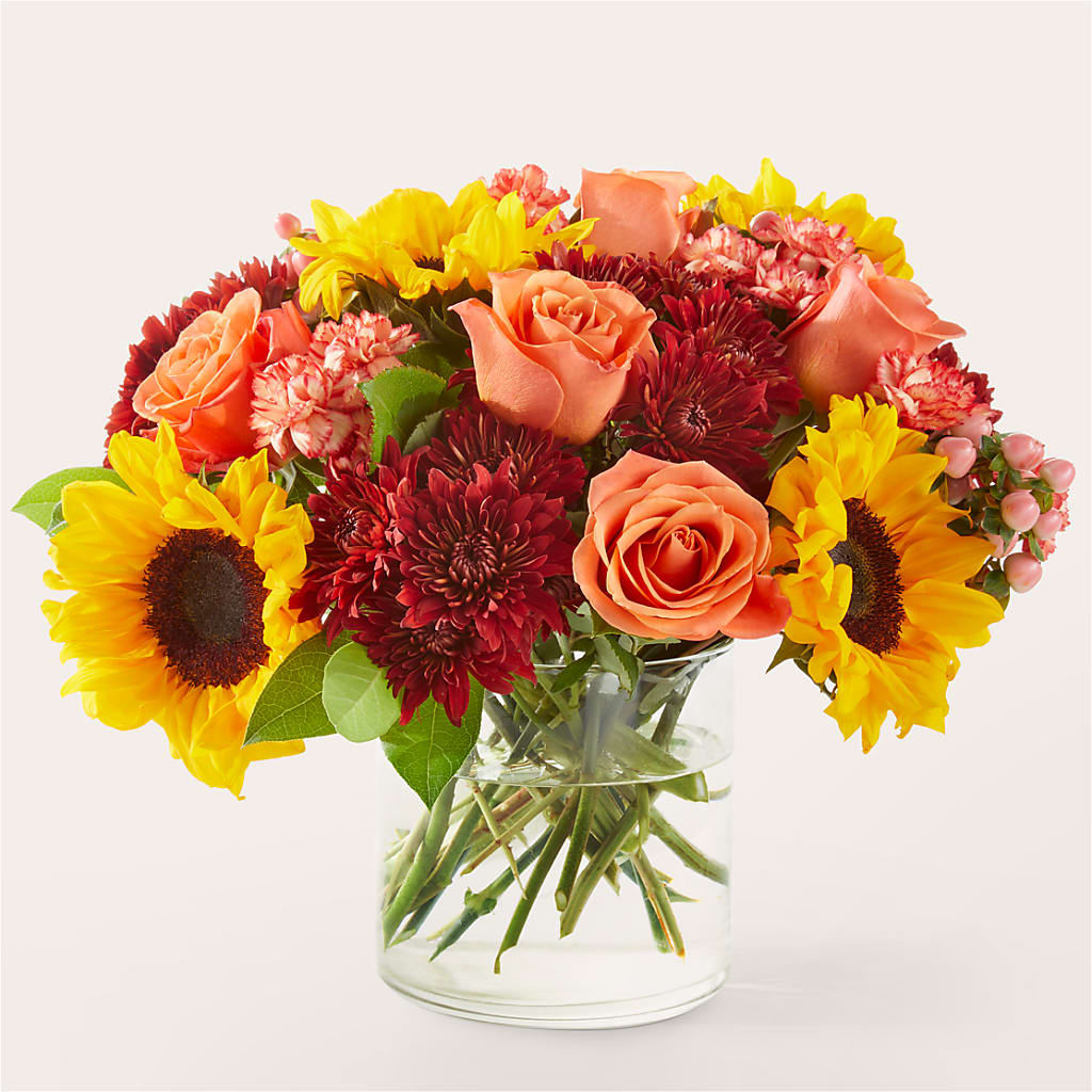 September Sunset Bouquet – Hirzel Brothers Greenhouse, Toledo OH