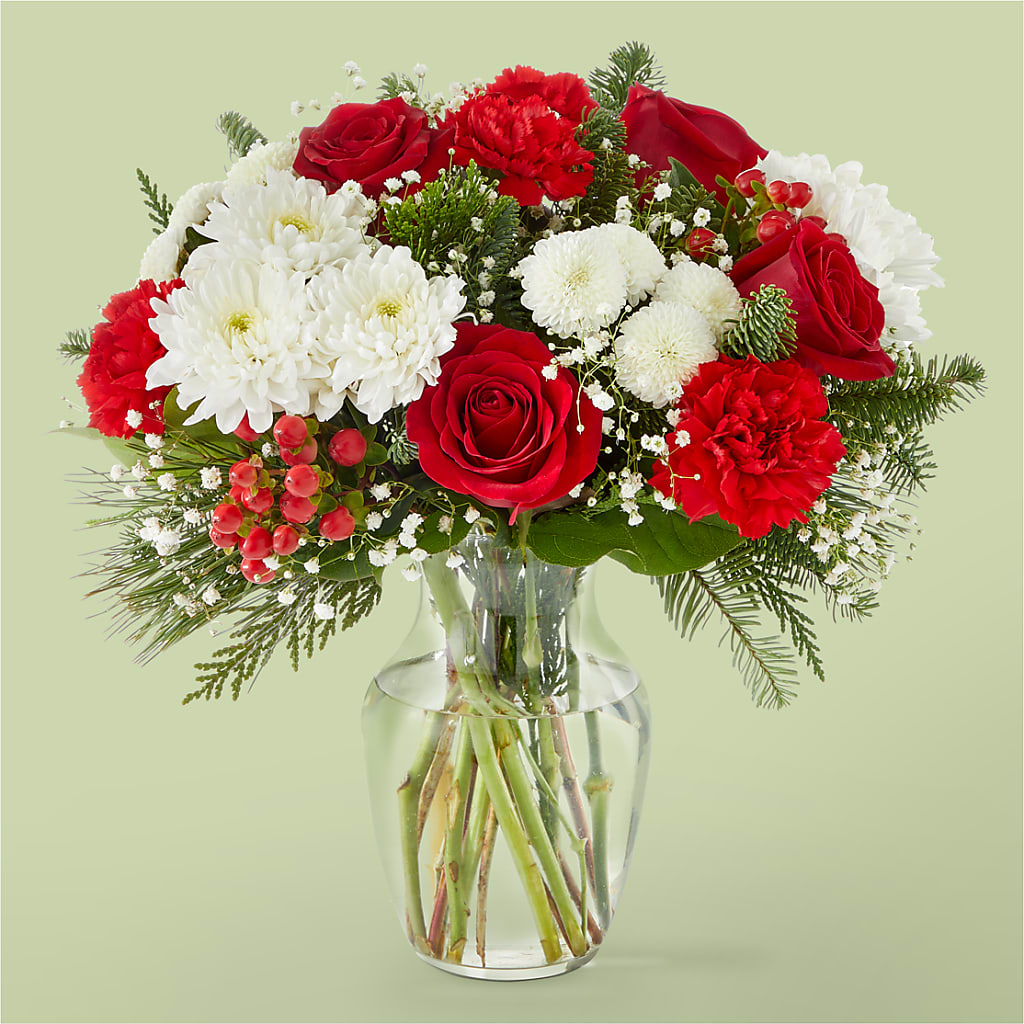 Chance of Flurries Bouquet – Hirzel Brothers Greenhouse, Toledo OH