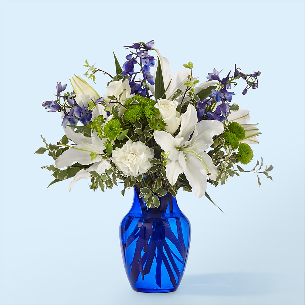 Santorini Bouquet – Hirzel Brothers Greenhouse, Toledo OH