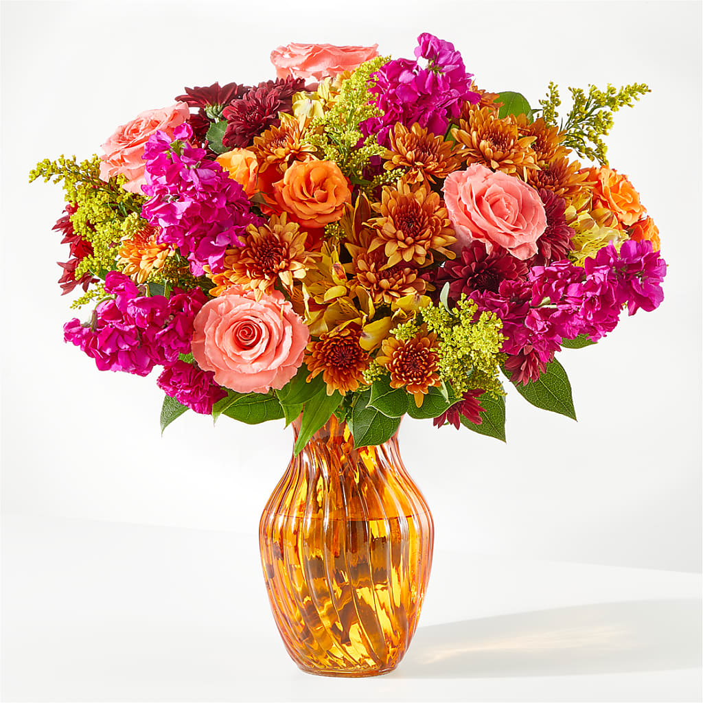 Amber Muse Bouquet – Hirzel Brothers Greenhouse, Toledo OH