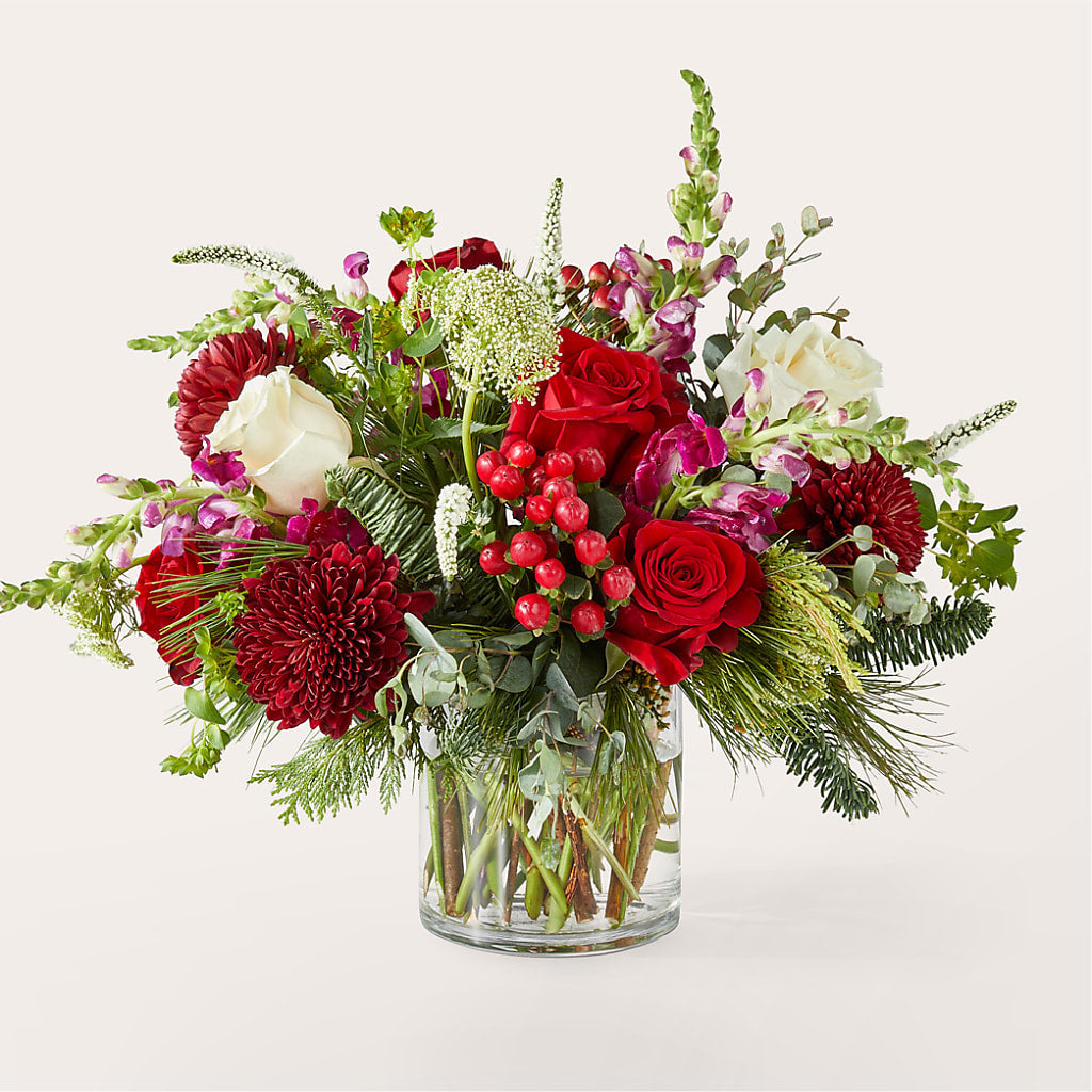 Cranberry Fizz Bouquet – Hirzel Brothers Greenhouse, Toledo OH