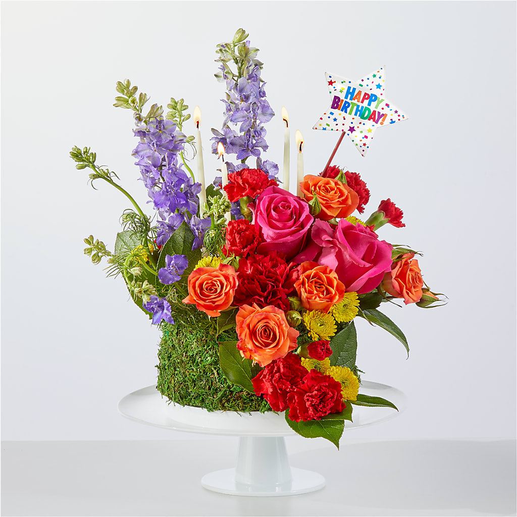 Best Year Yet Floral Cake – Hirzel Brothers Greenhouse, Toledo OH