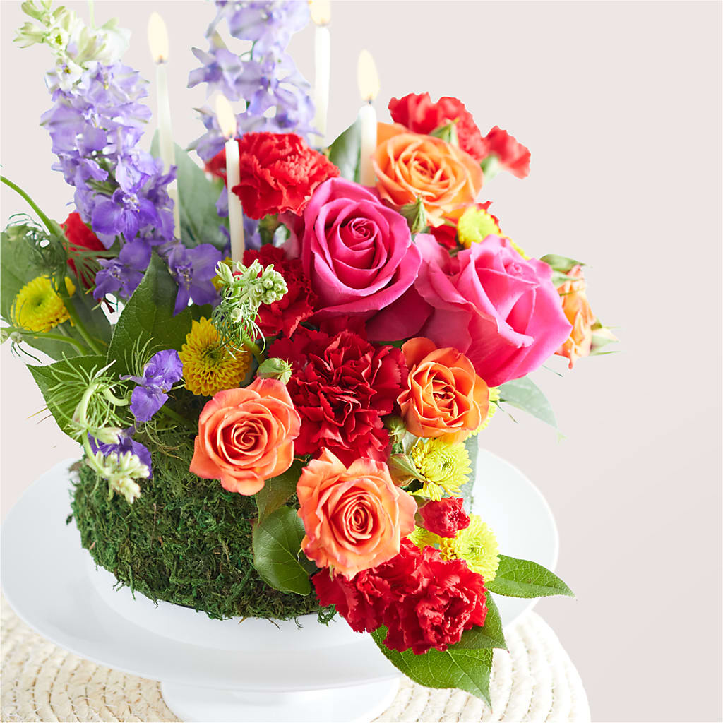 Best Year Yet Floral Cake – Hirzel Brothers Greenhouse, Toledo OH